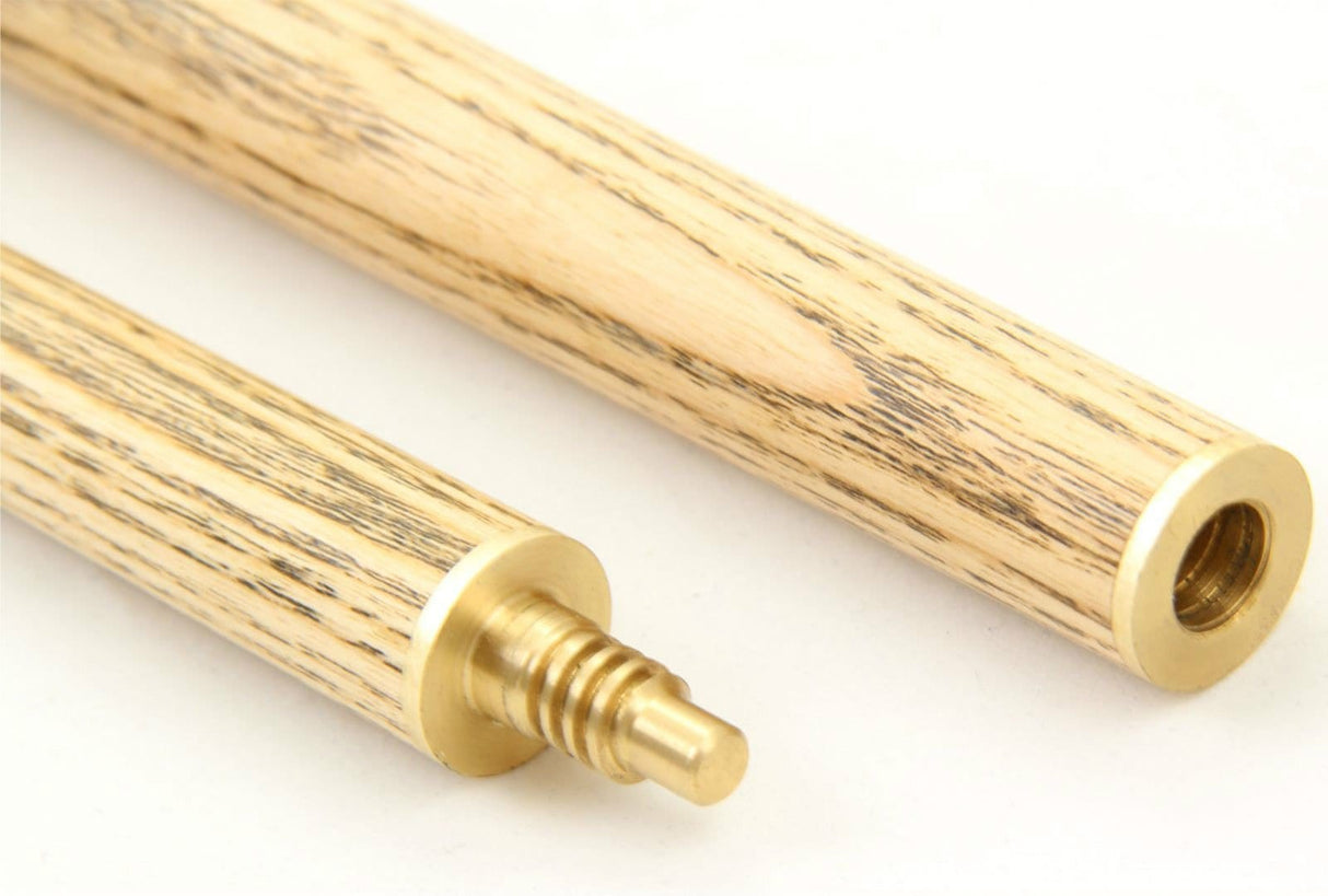 Peradon QUASAR 3 Piece Ash Ebony & Zebrano Snooker Pool Cue 55 Inch - 8.5mm Tip