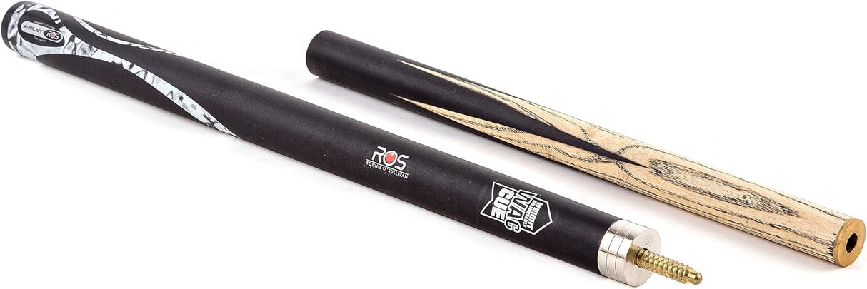 Riley Ronnie O'Sullivan 2 Piece Weight Adjustable WAC Cue 9.5mm Tip with Riley Soft Case - ARG-53