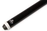 Kudos 54 Inch BLACK BUTT Economy 2pc Snooker Cue with 11mm Screw Tip