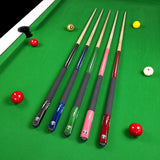 Jonny 8 Ball GREEN TORPEDO 48 Inch 2 Piece Junior Kids Snooker Pool Cue and Hard Case Set 9.5mm Tip
