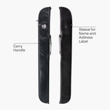 Jonny 8 Ball WHITE SPEAR 57 Inch 2 Piece Snooker Pool Cue and Case Set with 9.5mm Tip