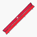 FFGM The Rocket Ronnie O'Sullivan 1 Piece 3 Slot Ultra Luxury White Snooker and Pool Cue Case - Holds 3 x One Piece Cues