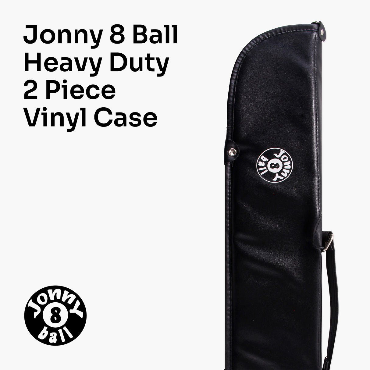 Jonny 8 Ball Flame 58" Maple Pool Snooker Cue with 11mm Tip and Heavy Duty Vinyl Soft Case