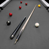 Baize Master Raven Centurion 58 Inch 3/4 Joint Hand Spliced Snooker and Pool Cue with 9.5mm Pro Impact Hybrid Tip Baize Master