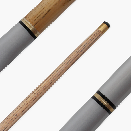 Jonny 8 Ball 57 Inch SILVER TRIAD 3 Section Ash Pool Snooker Cue & SOFT CASE