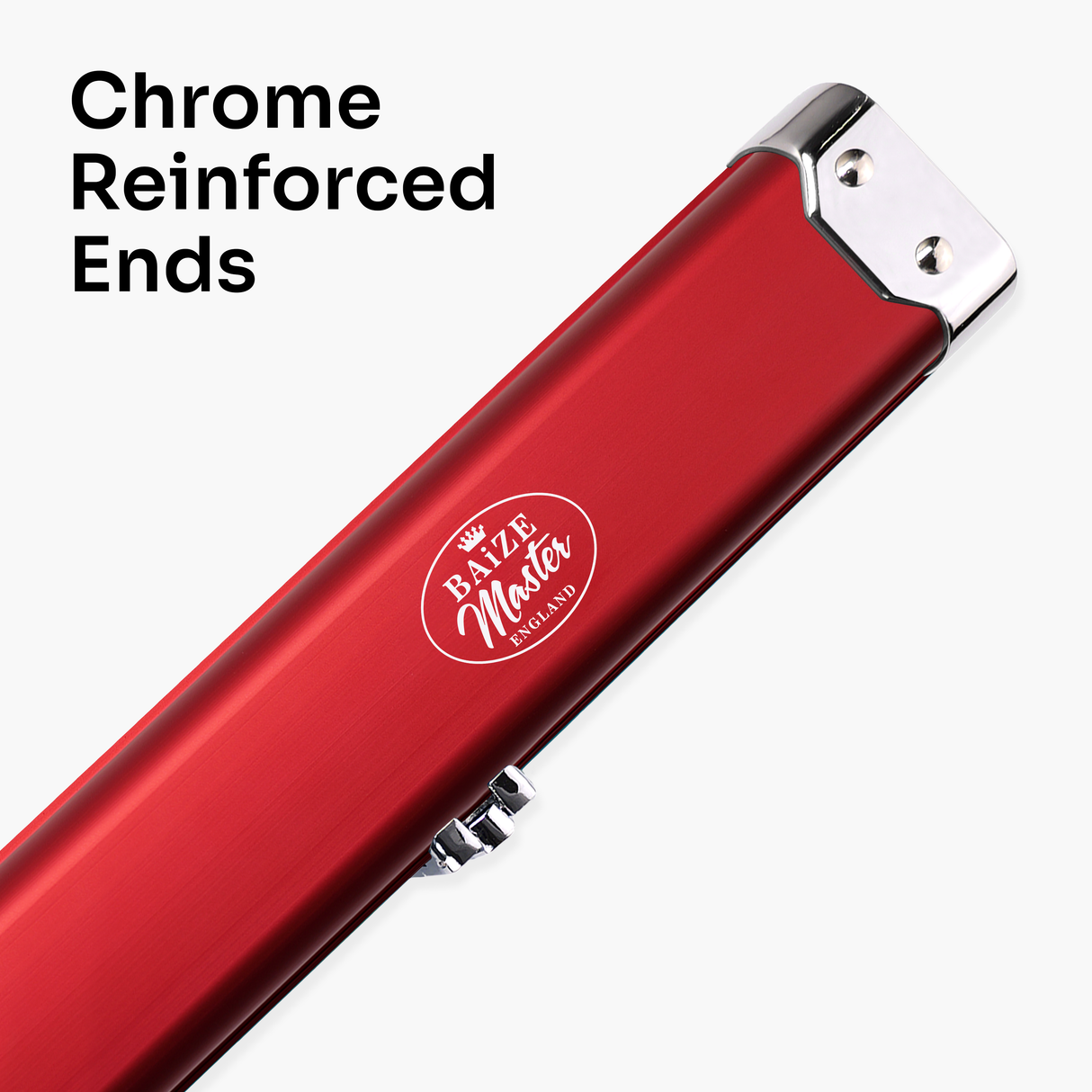 Baize Master SATIN LINE One Piece Luxury Snooker Pool Cue Case - Holds 2 Cues