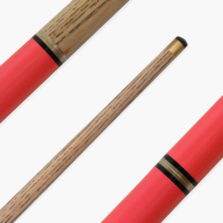 Jonny 8 Ball 48 Inch RED JUNIOR TRIAD 3 Section Pool Snooker Cue & SOFT CASE Jonny 8 Ball