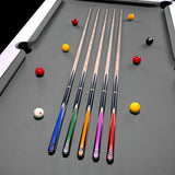 PRO147 Jester 57 Inch 3/4 Joint Hand Spliced Snooker and Pool Cue with 9.3mm Pro Tip PRO147