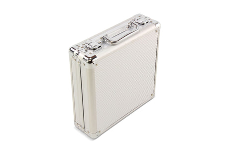 Baize Master Silver English Pool Ball Flight Carry Case - 16 Pool Balls (2 Inch)