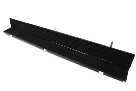 Baize Master 3/4 Black Luxury Snooker Pool Cue Case - Holds Two 3/4 Joint Cues
