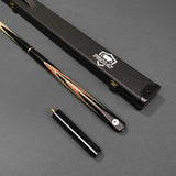 PRO147 Saturn Eclipse 3/4 Joint Snooker and Pool Standard Cue and Case Set with 9.5mm Green Layered Tip