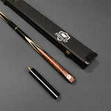 PRO147 Maple Eclipse 3/4 Joint Snooker and Pool Standard Cue and Case Set with 9.5mm Green Layered Tip