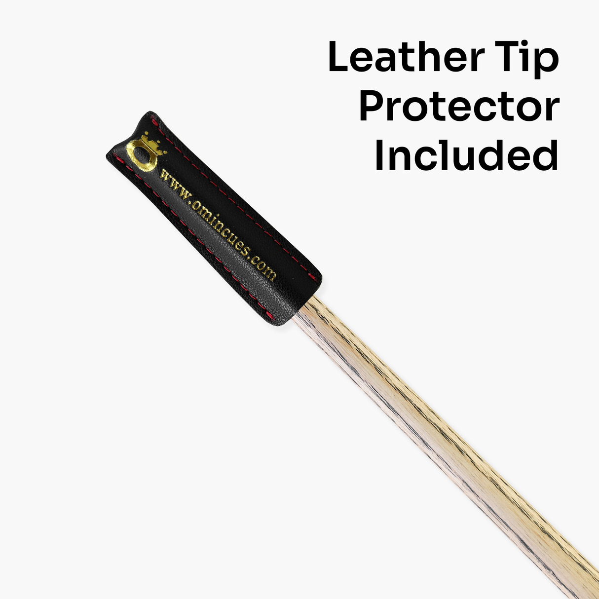 O'min Professional #2 3/4 Joint Snooker Cue with 9.75mm O'min Pro Tip