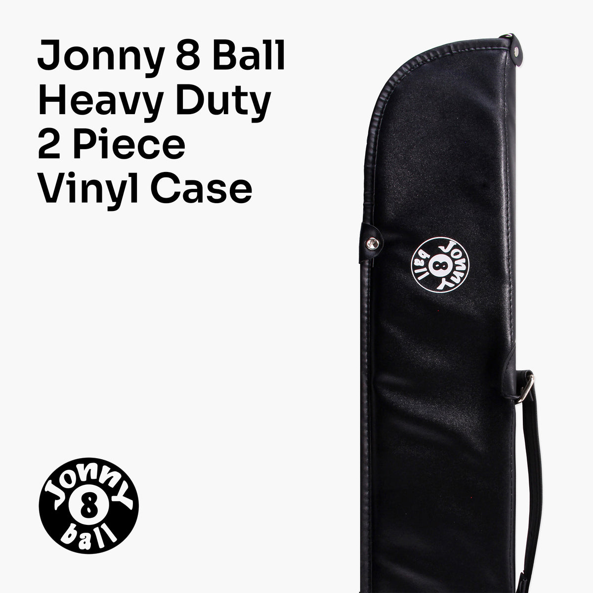 Jonny 8 Ball Purple Torpedo 48 Inch 2 Piece Junior Kids Snooker Pool Cue and Case Set 9.5mm Tip