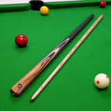 Baize Master BLACKLINE ELITE 2 Piece Snooker and Pool Cue and Case Set 9.5mm Layered Tip