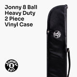 Jonny 8 Ball Teal Torpedo 48 Inch 2 Piece Junior Kids Snooker Pool Cue and Case Set 9.5mm Tip