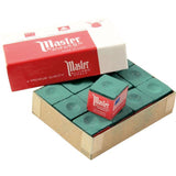 Tweeten MASTER BILLIARD Snooker Pool Cue Chalk - Dozen Box 12 Pieces