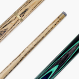 Baize Master Blue Admiral 2 Piece Snooker and Pool Cue with 9.5mm Pro-Impact Tip Baize Master