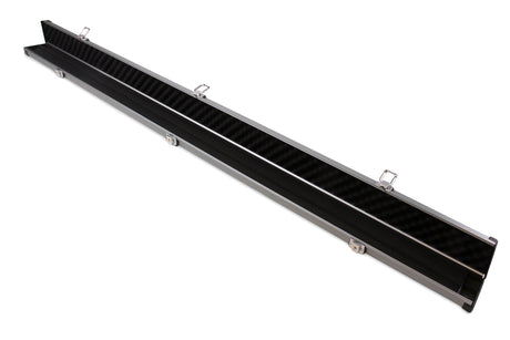 1 Piece Wide Aluminium LOCKABLE LUXURY Snooker Pool Cue Case - Holds 2 Cues