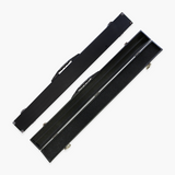Jonny 8 Ball Challenger 57 Inch 2 Piece English Pool Cue and Case Set with 8mm Pro Leather Tip with Black Hard Case