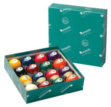 2" Inch ARAMITH PREMIER SPOTS & STRIPES Engraved Tournament Pool Balls