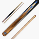 Baize Master Challenger 57 Inch 2 Piece Centre Joint Snooker Pool Cue 9.3mm Pro Leather Tip