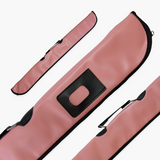 Quality Thick Padded Light Pink Vinyl 2pc Soft Cue Case