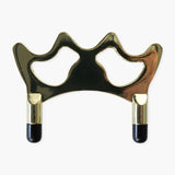Brass HALF BUTT Rest Head for Snooker or Pool with Plastic Toes Cue & Case