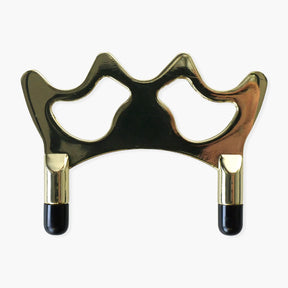 Brass HALF BUTT Rest Head for Snooker or Pool with Plastic Toes Cue & Case