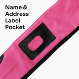 Quality Thick Padded HOT PINK Vinyl 2pc Soft Snooker Pool Cue Case