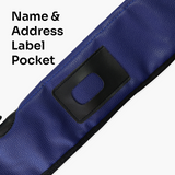 Quality Thick Padded Navy Vinyl 2pc Soft Cue Case