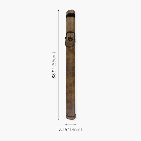 McDermott Wildfire 1x1 Cue Case with Strap & Pocket | Cue + Case