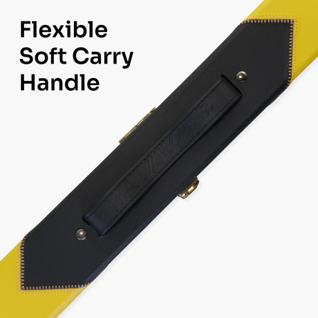 Baize Master Deluxe ARROW 2 Piece Snooker Pool Cue Case with Matching Colour Interior Baize Master