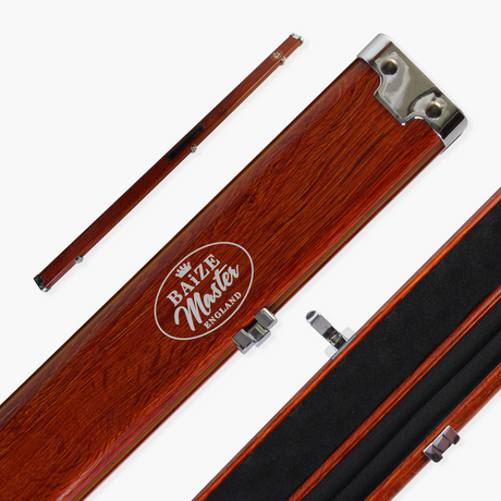 Baize Master Prestige One Piece Luxury Snooker Pool Cue Case - Holds 2 Cues