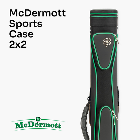 McDermott Sports Case 2x2 Cue Bag with Storage | Cue + Case