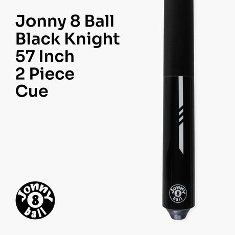 Jonny 8 Ball 57 Inch 2 Piece RISS Pool Cue 8.5mm Elk Master Tip - Interchangeable Shaft Jonny 8 Ball