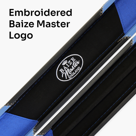 Baize Master Deluxe ARROW 2 Piece Snooker Pool Cue Case with Matching Colour Interior Baize Master