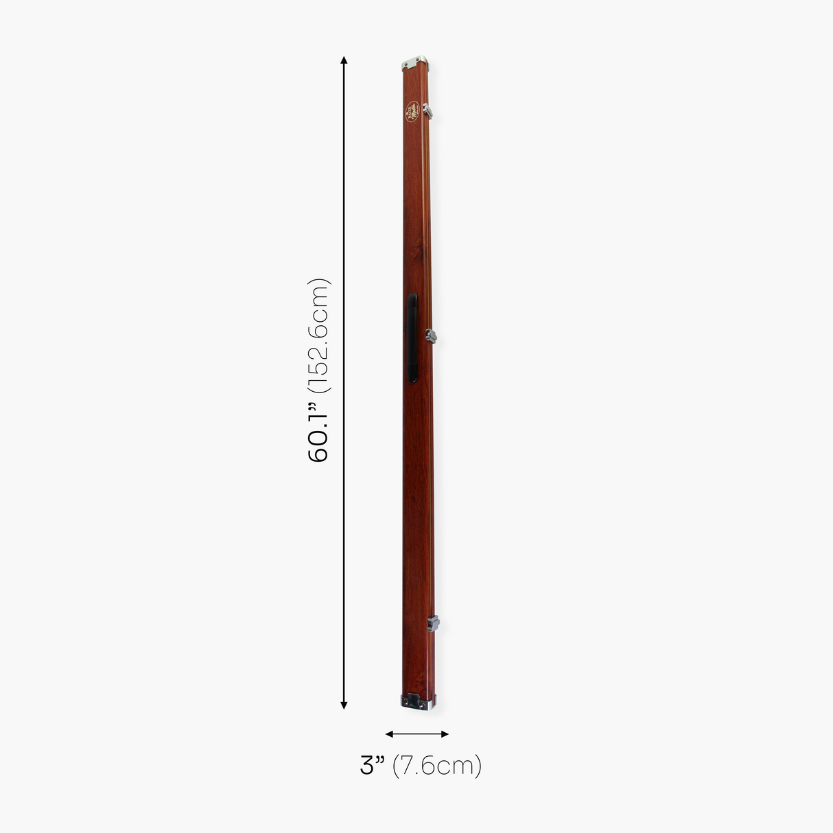 Baize Master Prestige One Piece Luxury Snooker Pool Cue Case - Holds 2 Cues