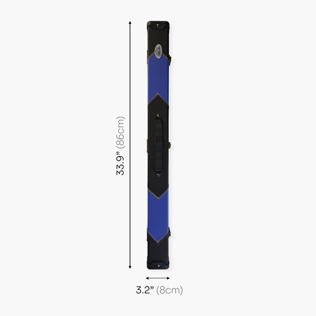 Baize Master Deluxe ARROW 2 Piece Snooker Pool Cue Case with Matching Colour Interior Baize Master