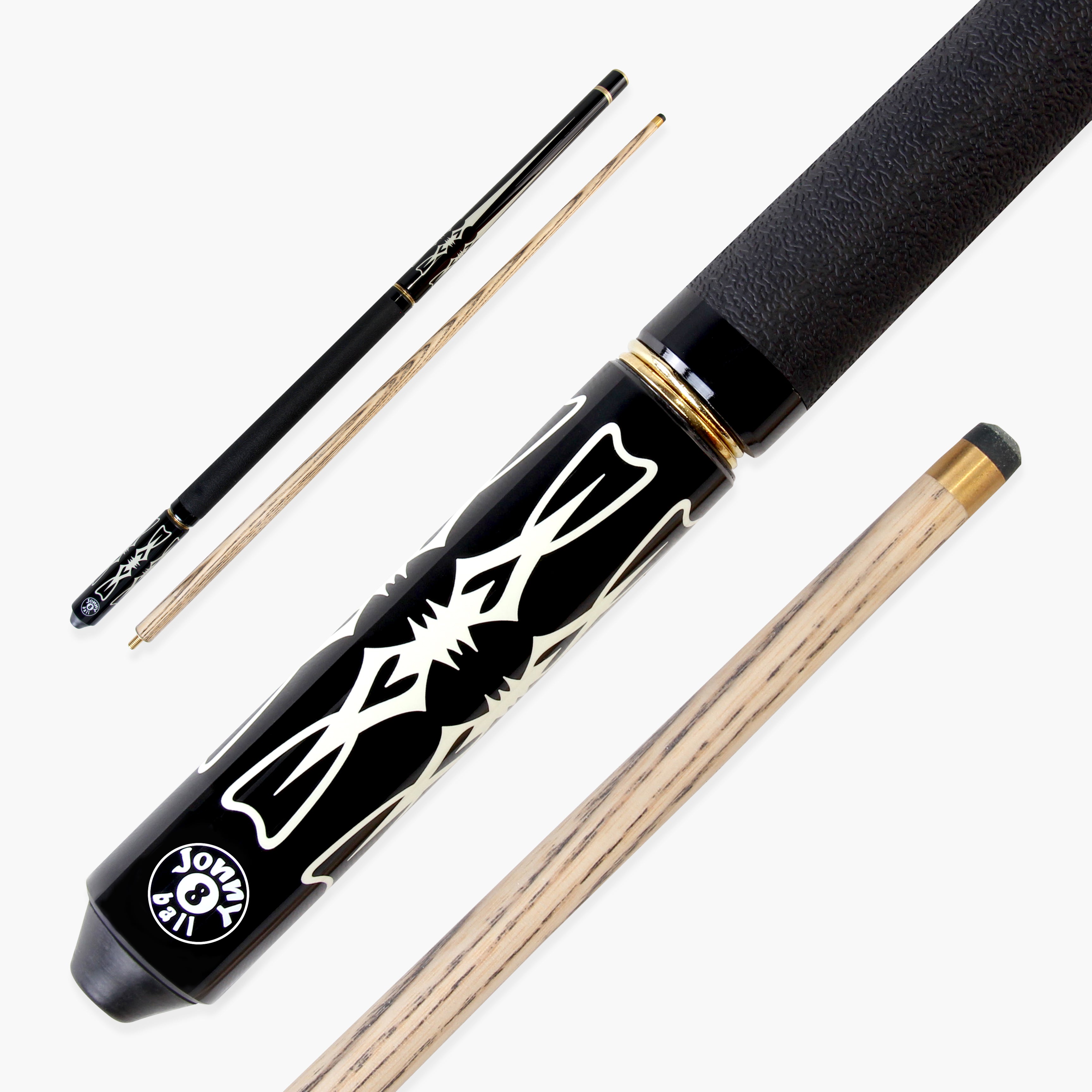 Jonny 8 Ball AZTEC Adjustable Cue - Exotic Design, Custom Lengths