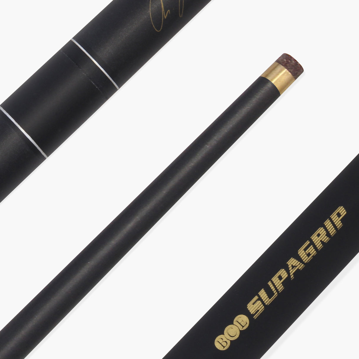 BCE Christophe Lambert Black Mamba 2 Piece Snooker Pool Cue and Case Set 8.5mm Tip