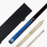 Baize Master 57 Inch CONQUEST 2 Piece Snooker Pool Cue and Hard Case Set 9.5mm Tip