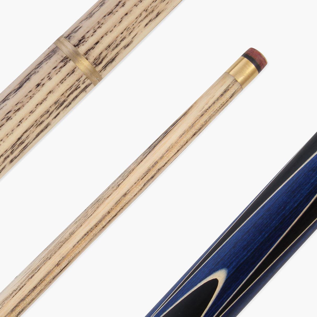 Jonny 8 Ball Sniper 57 Inch 2 Piece Pool Cue and Case Set 8mm Pro Tip With Black Hard Case