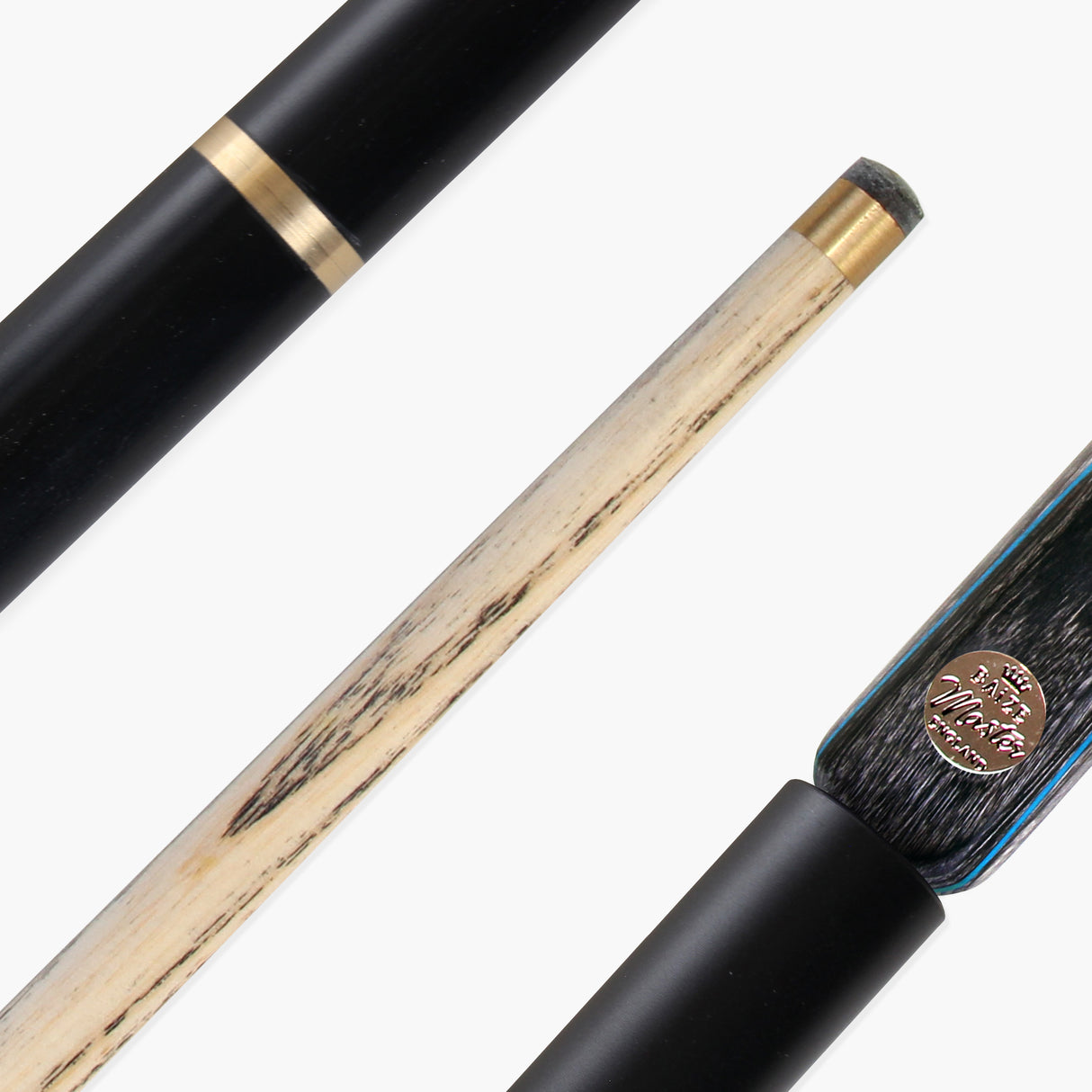 Baize Master Red Emperor English Pool Cue 57inch 8mm Tip 6 Inch Mini