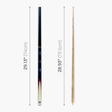 Jonny 8 Ball COMET 57 Inch 2 Piece Centre Joint Ash English Pool Cue with 8.5mm Tip