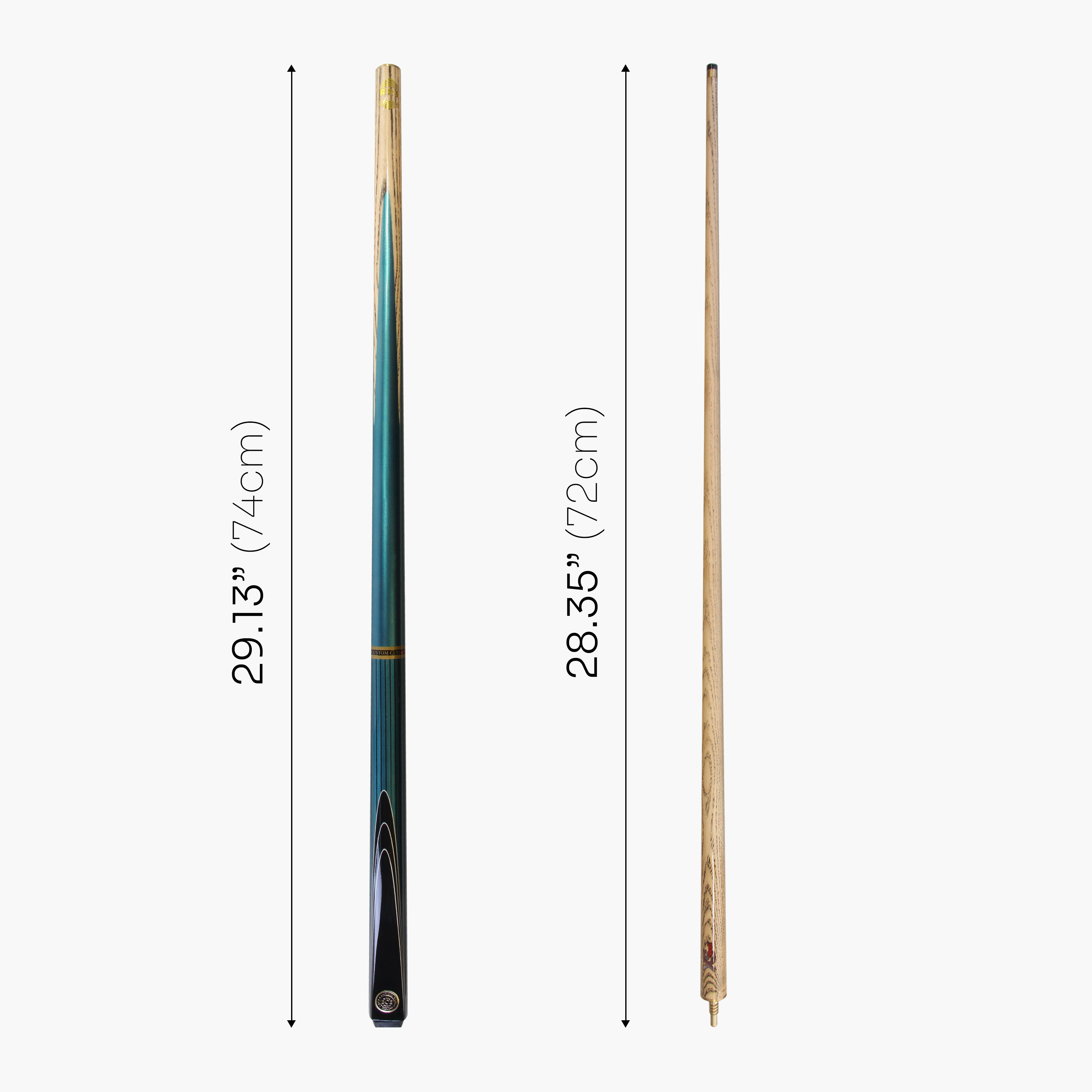 BCE BLUE PINSTRIPE Ash Cue - Sleek Design & Performance – Cue + Case