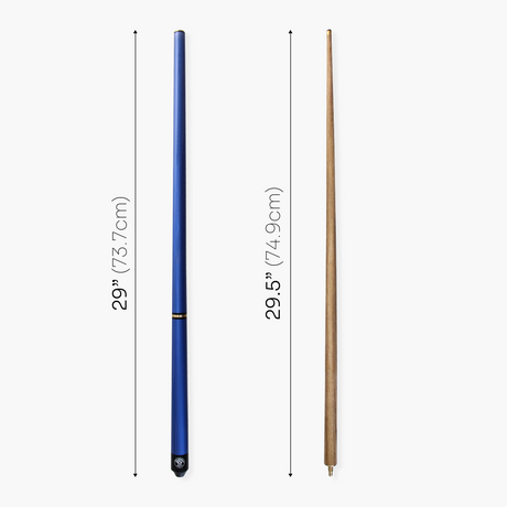 Jonny 8 Ball TRIAD 57 Inch 3 Piece Snooker Pool Cue 9.5mm Tip - Shorten to 39 Inch