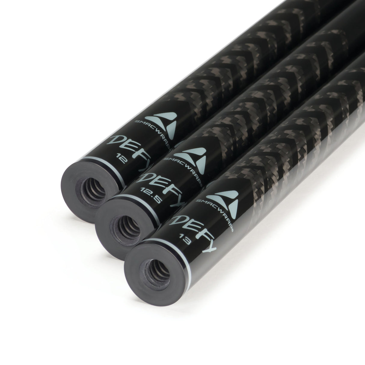 McDermott Defy Ultra Low Deflection Carbon Fiber American Pool Cue Shaft with Navigator Automatic Soft Tip - SHAFT ONLY