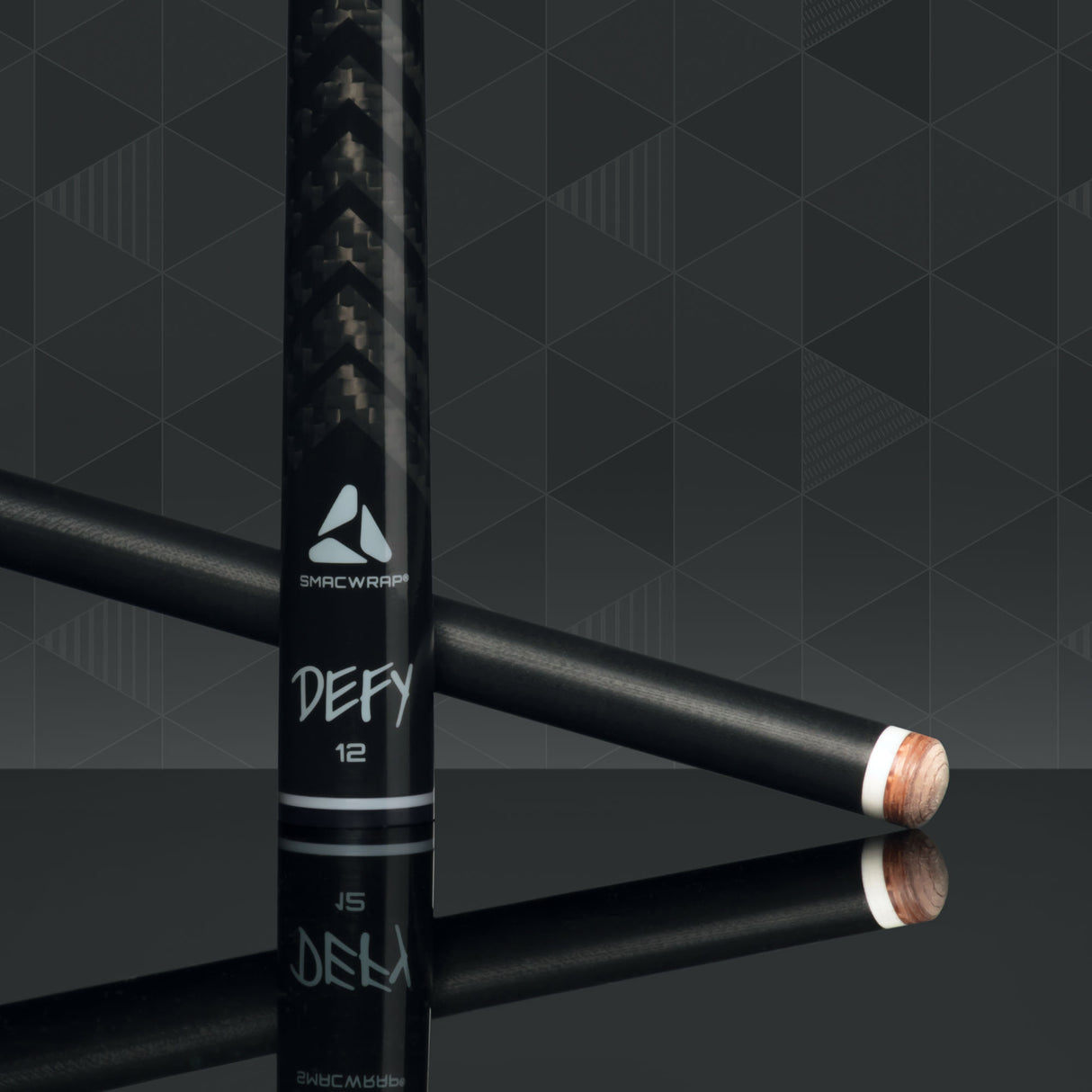 McDermott Defy Ultra Low Deflection Carbon Fiber American Pool Cue Shaft with Navigator Automatic Soft Tip - SHAFT ONLY