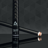 McDermott Defy Carbon Fiber Red Beam G-Series American Pool Cue 12.5mm tip – G521R - D12.5